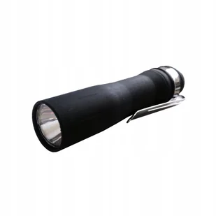 Mini latarka LED COB z metalowym klipsem 95 mm CZARNA - Latarki - miniaturka - grafika 1
