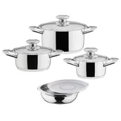 Zestawy garnków i patelni - Zestaw garnków PHILIPIAK Versatile (8 elementów) - miniaturka - grafika 1