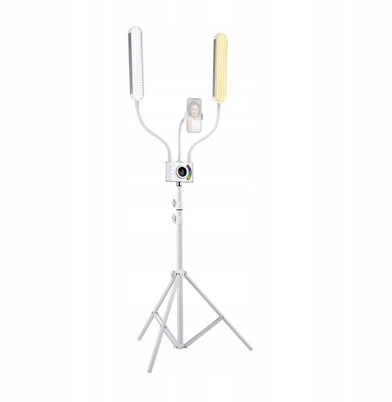 Lampa studyjna Neewer Elastyczny zestaw oświetleniowy dwu ramienny Neewer BH40C