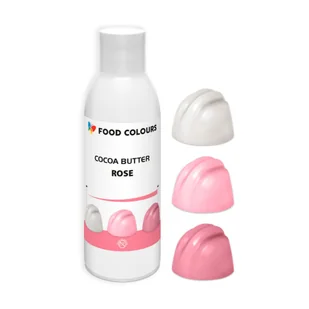 Food Colours masło kakaowe różowy rose 100g - Dodatki do ciast w proszku - miniaturka - grafika 1