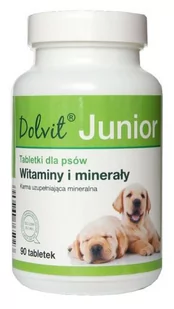 Dolfos Dolvit Szczenięta 90 Tabletki - Suplementy i witaminy dla psów - miniaturka - grafika 1