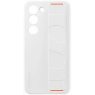 Etui i futerały do telefonów - Samsung Etui Silicone Grip Cover do Galaxy S23 EF-GS911TWEGWW Biały - miniaturka - grafika 1