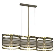 Lampy sufitowe - Efektowna lampa wisząca nad stół w jadalni LX 4409 z serii RIM - miniaturka - grafika 1