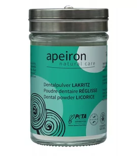 Apeiron, Proszek do czyszczenia zębów, LUKRECJA, Cosmos Natural, Vegan, 40 g - Pasty do zębów - miniaturka - grafika 1
