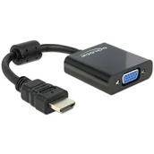 Adaptery i przejściówki - Delock Adapter HDMI-A(M)-> VGA(F) 25cm 65512 - miniaturka - grafika 1