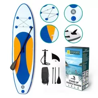 Deski SUP i akcesoria - JoySports JoySports Deska SUP Stand Up Paddle 300cm pomarańczowo niebieska PDB-40002 JoySports PDB-40002 - miniaturka - grafika 1