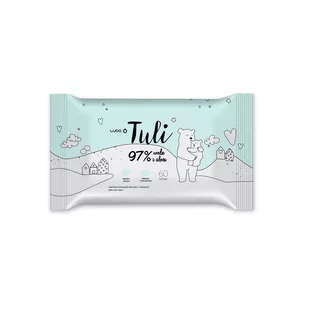 Luba LUBA TULI Chusteczki dla dzieci nawilżane wodą i aloesem 5902488034797 - Chusteczki nawilżane - miniaturka - grafika 1
