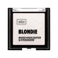 Rozświetlacze do twarzy i ciała - WIBO Blondie Baked Highlighter & Eyeshadow rozświetlacz i cień do powiek 1 4g - miniaturka - grafika 1