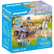 Klocki - PLAYMOBIL 71496 POWÓZ KUCYKÓW HORSES OF WATERFALL - miniaturka - grafika 1
