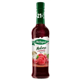 Spiżarnia Herbapol Syrop owocowy malina 420 ml - Soki i napoje niegazowane - miniaturka - grafika 1
