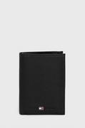 Portfele - Tommy Hilfiger Portfel skórzany AM0AM00664 męski kolor czarny - miniaturka - grafika 1