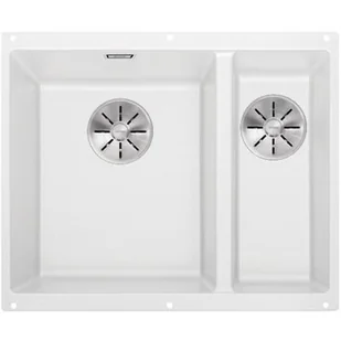 Blanco SUBLINE 340/160-U biały lewa 523552 - Zlewozmywaki - miniaturka - grafika 1