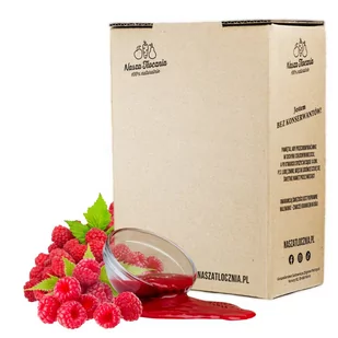 Przecier premium 100% Malina tylko 38zł/kg 3kg - Koncentraty warzywne, przeciery - miniaturka - grafika 1