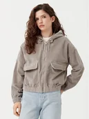 Bluzy damskie - ONLY Bluza Kenzie 15246274 Szary Regular Fit - miniaturka - grafika 1