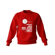 Odzież do sportów motorowych - Bluza Nissan 180SX JDM czerwona-S - miniaturka - grafika 1