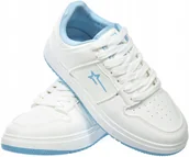 Sneakersy damskie - Damskie buty sportowe Big Star sneakersy RR274A244 biały/niebieski 38 - miniaturka - grafika 1