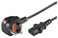 Kable komputerowe i do monitorów - Microconnect PE090410 kabel zasilające Czarny 1 m Wtyczka zasilająca typu G C13 panel PE090410 - miniaturka - grafika 1