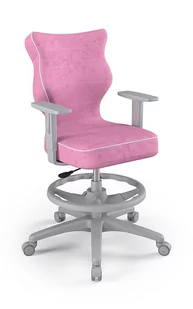 Fotel biurowy, krzesło biurowe Krzesło Krzesło młodzieżowe Duo szary Visto 08 rozmiar 5 WK+P - Fotele i krzesła biurowe - miniaturka - grafika 1