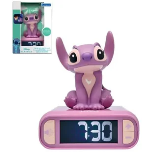 Zabawka budzik z lampką nocną LEXIBOOK Stitch Angel RL800D1 - Klocki - miniaturka - grafika 1
