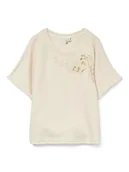 Koszulki i topy damskie - Vero Moda Koszulka w kolorze kremowym - miniaturka - grafika 1