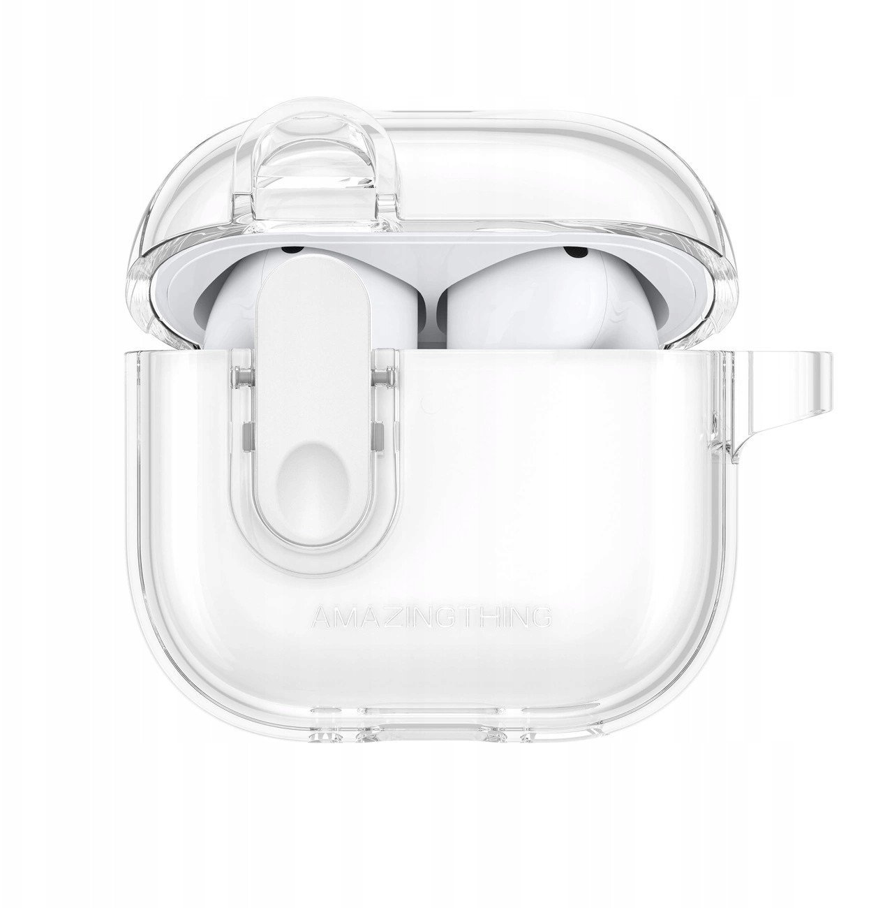 AMAZINGTHING Minimal Case do AirPods 4 – przezroczyste
