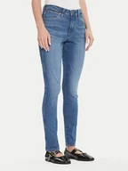 Spodnie damskie - Wrangler Jeansy Sienna 112362641 Niebieski Slim Fit - miniaturka - grafika 1