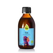 Przeziębienie i grypa - Olini, Tran Norweski Omega-3 wit D3 i A EPA DHA na mózg serce wzrok, 250 ml - miniaturka - grafika 1