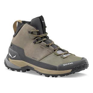 Buty trekkingowe męskie Salewa PUEZ beżowe 00-0000061459_7955 - Buty trekkingowe męskie - miniaturka - grafika 1