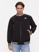 Kurtki męskie - Kappa Kurtka bomber Authentic Gomin 331H2MW Czarny Comfort Fit - miniaturka - grafika 1