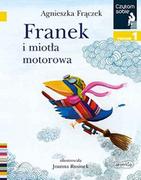 Książki edukacyjne - Harperkids Czytam sobie. Franek i miotła motorowa. Poziom 1 Agnieszka Frączek - miniaturka - grafika 1