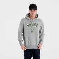 Bluzy męskie - Bluza z kapturem New Era NBA Milwaukee Bucks - 11546172-S - miniaturka - grafika 1