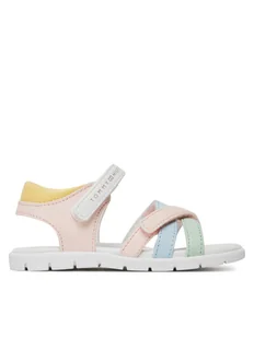 Tommy Hilfiger Sandały T1A2-33772-0326Y S Kolorowy - Buty dla dziewczynek - miniaturka - grafika 1