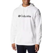 Bluzy męskie - Bluza Columbia Csc Basic Logo II Hoodie 1681664106 - biała - miniaturka - grafika 1