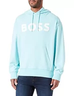 Bluzy męskie - BOSS Webasichood bluza męska, Open Blue461, L - miniaturka - grafika 1
