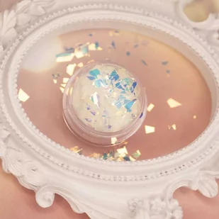 Ozdoba do paznokci Broken Glass efekt tłuczonego szkła Cinderella - Ozdoby do paznokci - miniaturka - grafika 1