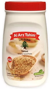 Pasta sezamowa Al Arz Tahini 100% Sezamu Tahina bezglutenowa / Agas Yarok - Majonezy i dressingi - miniaturka - grafika 1