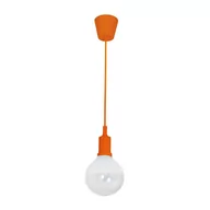 Lampy sufitowe - Milagro LAMPA WISZĄCA BUBBLE ORANGE 5W E14 LED ML460 - miniaturka - grafika 1