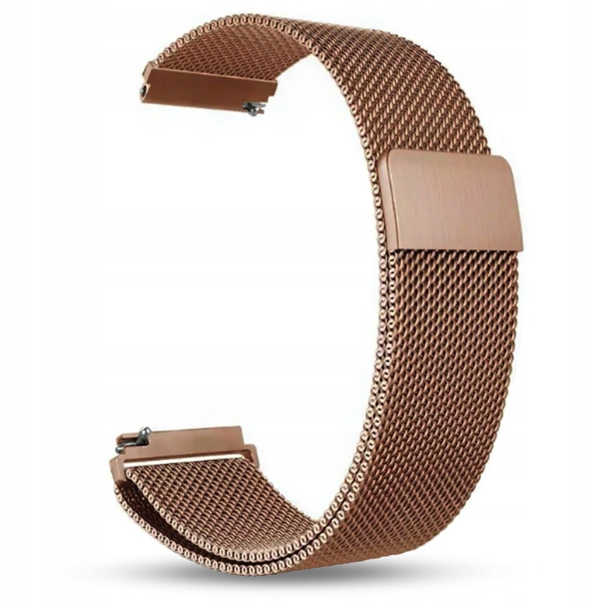 Stalowa Bransoleta Do Zegarka Smartwatch Uniwersalna Na Magnes Mesh 20Mm