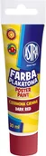 Farby i media malarskie - Astra Farby plakatowe w tubie ASTRA 30ml - czerwona ciemna FA91AST - miniaturka - grafika 1