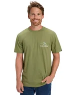 Koszulki męskie - Quiksilver Koszulka z krótkim rękawem Light Waves SS Green L - miniaturka - grafika 1