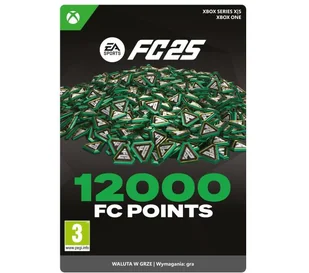 EA SPORTS FC 25 12000 Punktów [kod aktywacyjny] Xbox - Kody i doładowania cyfrowe - miniaturka - grafika 1
