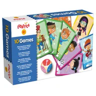 Gry planszowe - Lisciani Giochi LUDATTICA 10 Gier 47246 - miniaturka - grafika 1