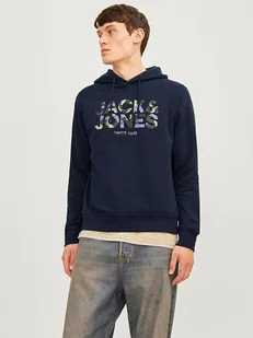 Jack & Jones Bluza "James" w kolorze granatowym - Bluzy męskie - miniaturka - grafika 1