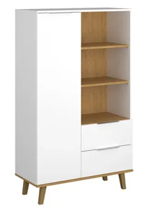 Duży półotwarty regał skandynawski E2-E29 - Regały - miniaturka - grafika 1