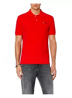 Koszulki męskie - Diesel T-Smith-DIV koszulka polo Koszulka męska, Czerwona wstążka, 3XL - grafika 1