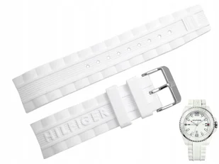 Pasek do zegarka Tommy Hilfiger TH 1791044 biały - Akcesoria do zegarków - miniaturka - grafika 1