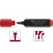 FABER CASTELL FABER CASTELL Zakreślacz czerwony - Zakreślacze - miniaturka - grafika 2