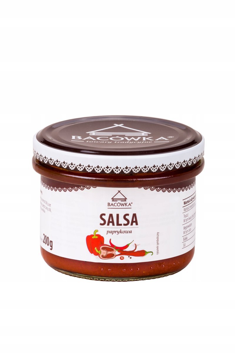 SALSA PAPRYKOWA 200G BACÓWKA