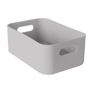 Pojemniki łazienkowe - Organizer MAKEUP 21,5 x 15 x 8,5 cm szary - miniaturka - grafika 1