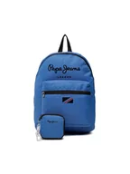 Plecaki - Plecak London Backpack PU030058 Niebieski - Pepe Jeans - miniaturka - grafika 1